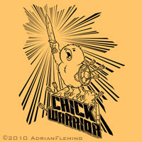 Zoom Chick Warrior T-shirt